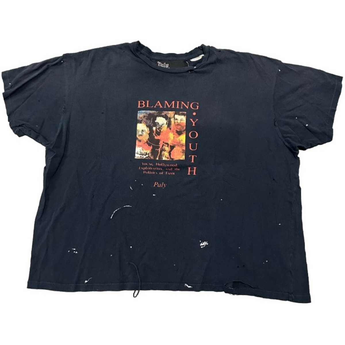 Paly 'Vintage Black' Blaming Youth Tee