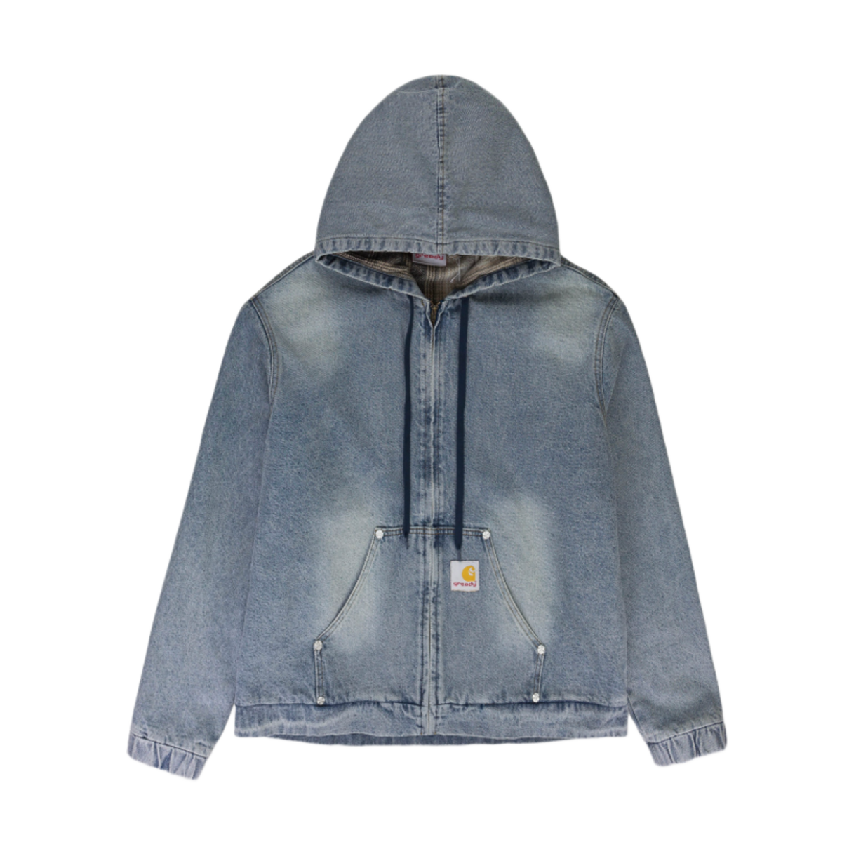Greedy Unit 'Loose Screw' Denim Zip Jacket