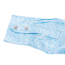 Chrome Hearts Rolling Stones Blue 'Silk' Button Up Shirt