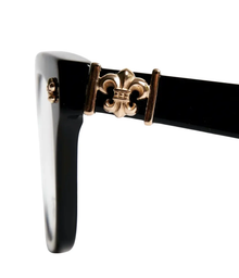 Chrome Hearts 'Gittin Any?' 18k Gold Black Glasses