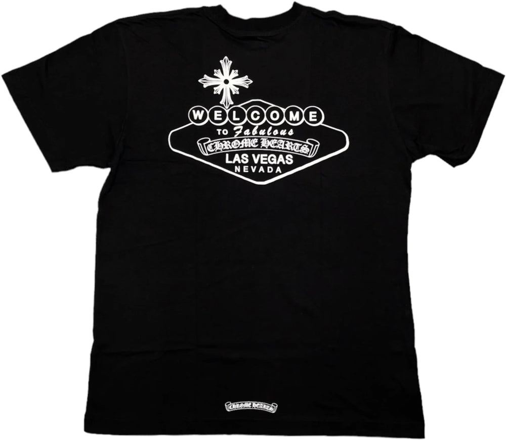Chrome Hearts 'Welcome to Vegas' Black Tee