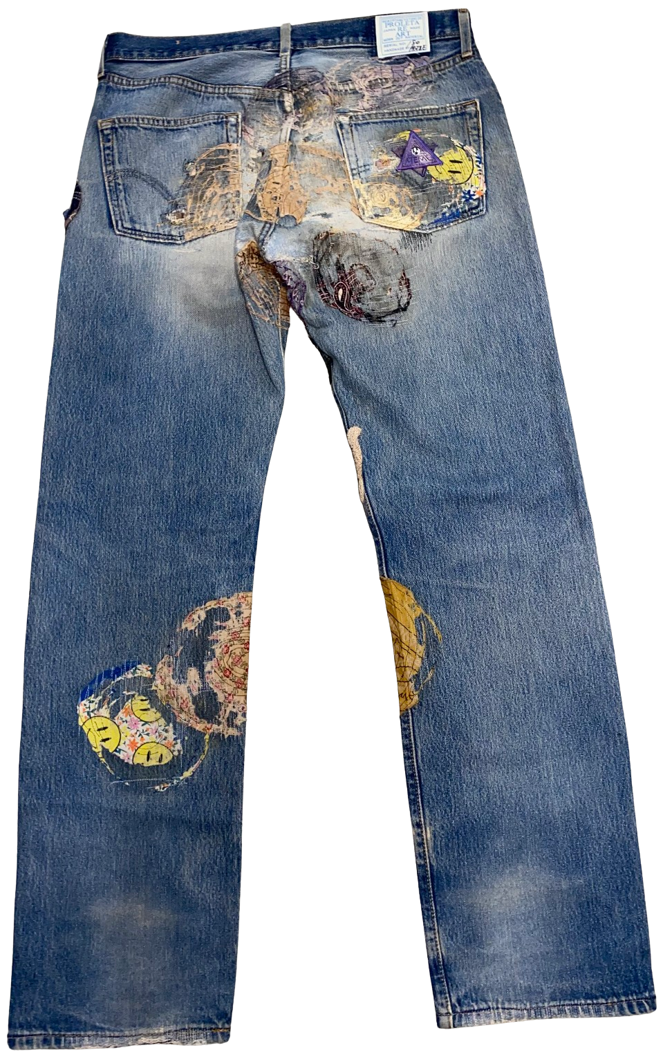 PROLETA RE ART 'Simpson Patchwork' Jeans