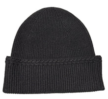 Chanel 25B Black/Light Pink CC Beanie
