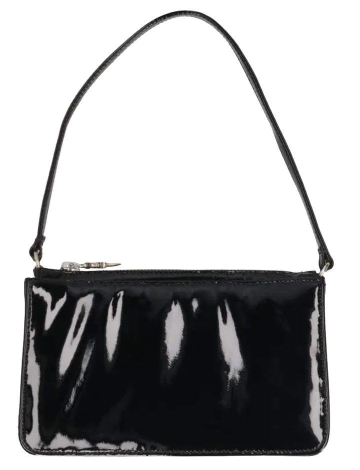 Chrome Hearts The Night Black Patent Leather Shoulder Bag