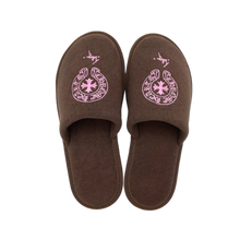 Chrome Hearts 'Brown' Tokyo Hotel Slippers