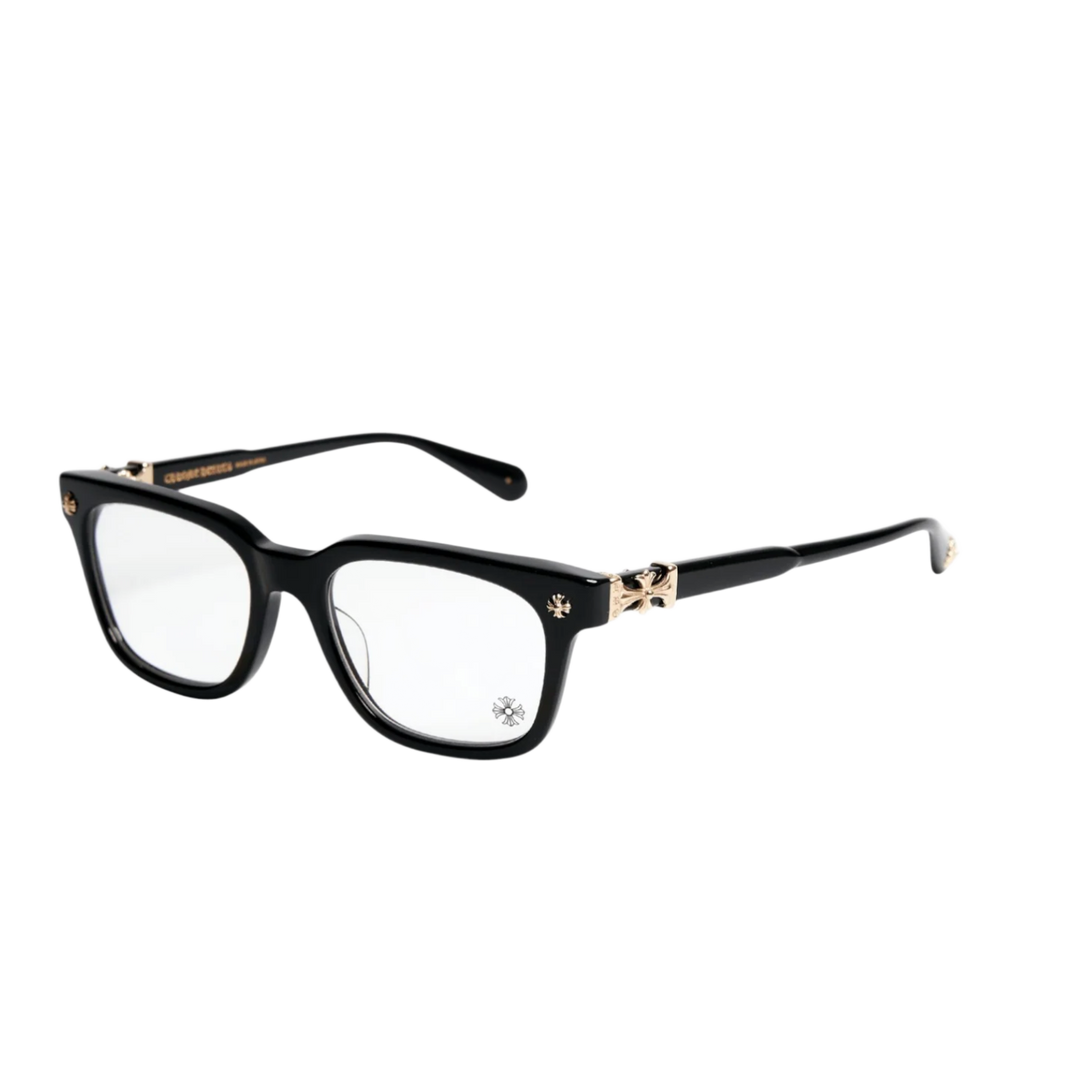Chrome Hearts 'Black & Gold Frame' Cox Ucker Glasses