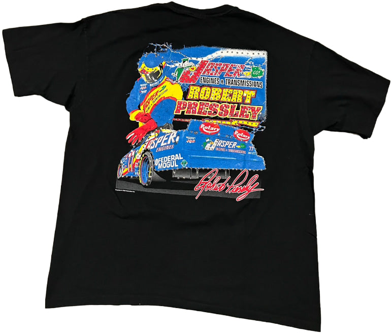 Robert Pressley 'Lightning Fast' Rhinestone Vintage Tee