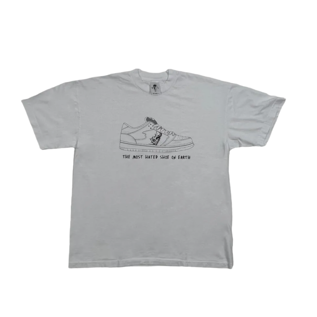 Warren Lotas 'White' Most Hated Shoe Tee