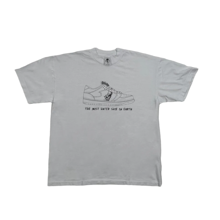 Warren Lotas 'White' Most Hated Shoe Tee