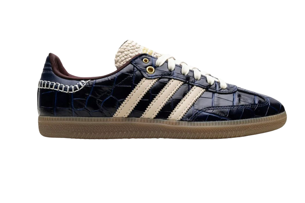 Adidas x Wales Bonner 'Navy Croc' Sneakers