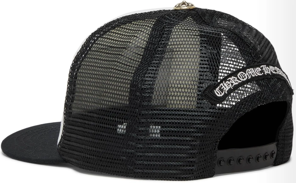 Chrome Hearts Matty Boy 'Chomper Hollywood' White Trucker Hat