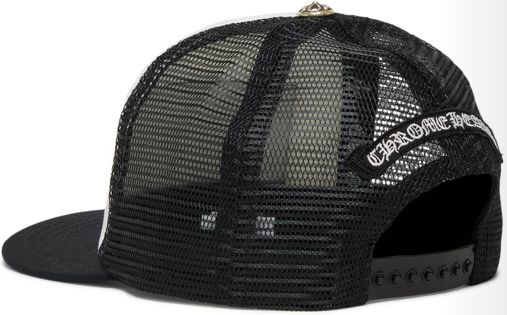 Chrome Hearts Matty Boy 'Chomper Hollywood' White Trucker Hat