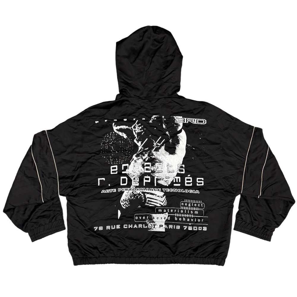 Enfants Riches Déprimés 'ERD Hooded Nylon Black Track' Jacket