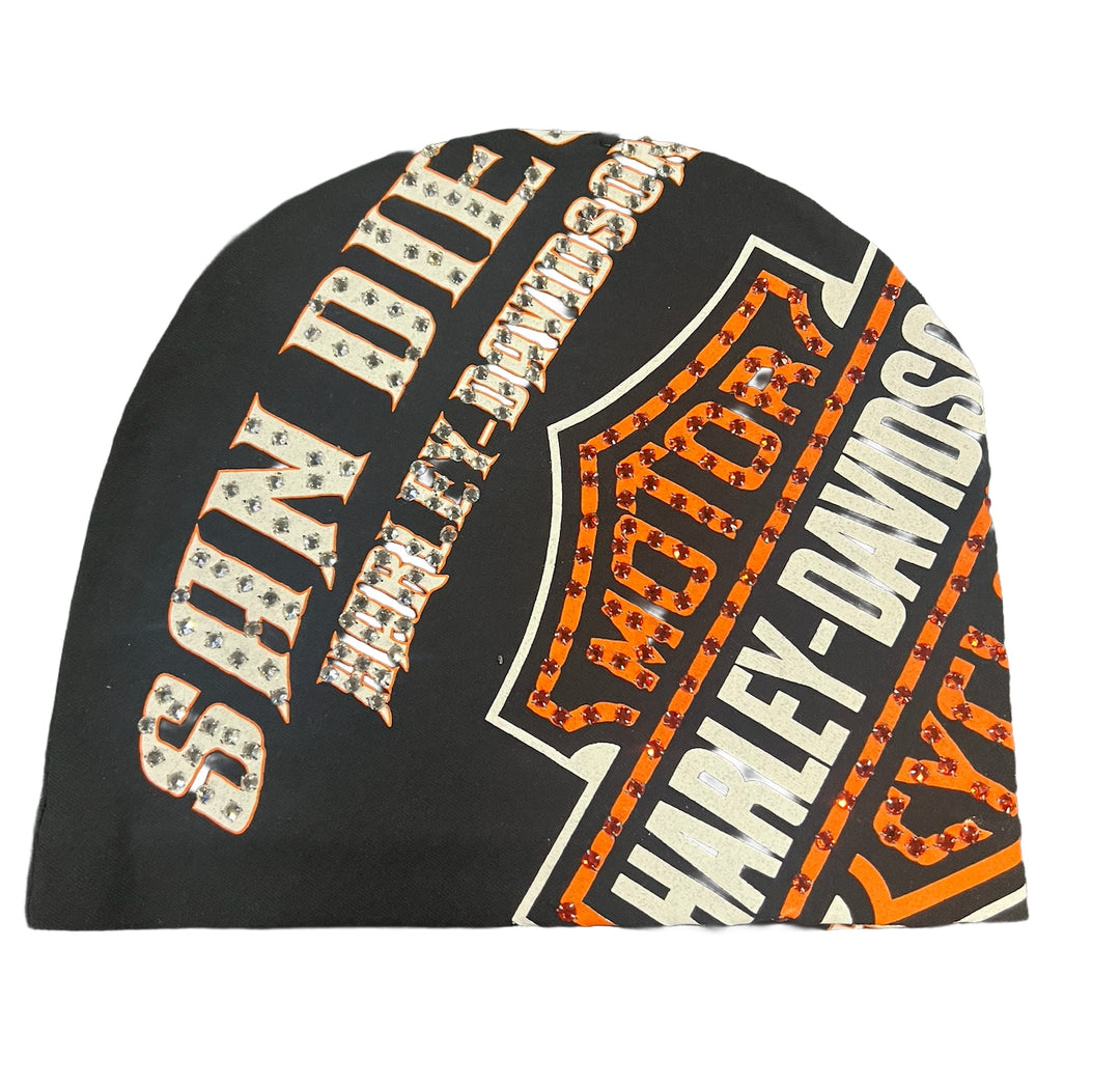 Bossi 'San Diego' Rhinestone Vintage Beanie