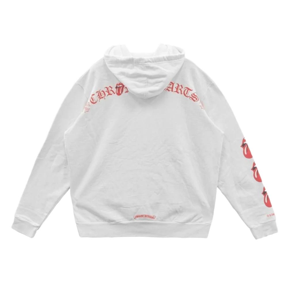 Chrome Hearts 'White' Rolling Stones Hoodie