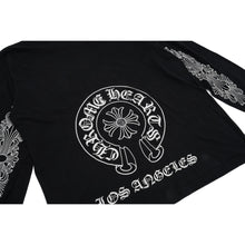 Chrome Hearts 'Black' Los Angeles Floral Horseshoe Longsleeve