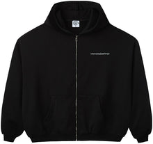 Internet Ruins Things 'Crystal Globe' Zip Up Hoodie Black