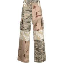 Marine Serre 'Camo' Patchwork Cargo Pants