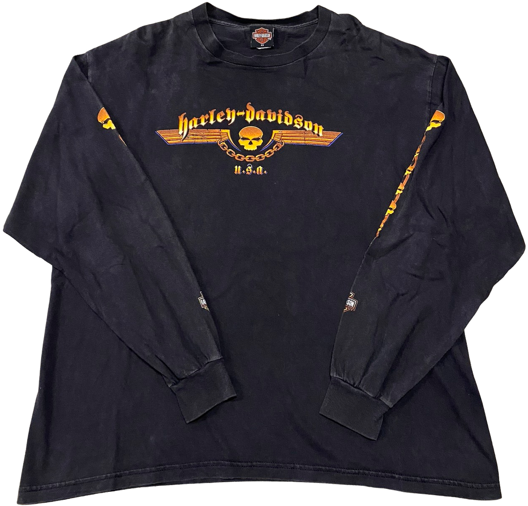 Harley Davidson 'Jamestown gold Territory' Vintage Tee