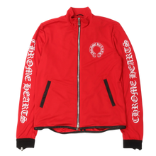 Chrome Hearts 'Red Horseshoe Logo' Zip Up Track Jacket