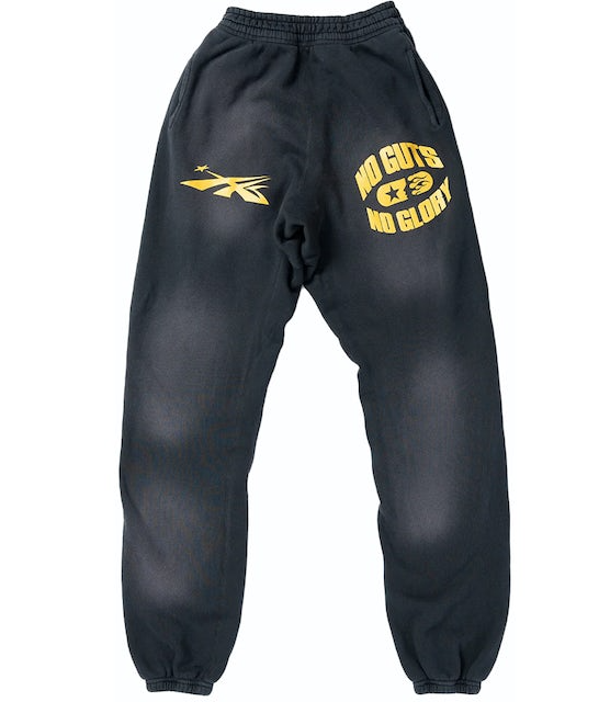 Hellstar 'No Guts No Glory' Black Sweatpants