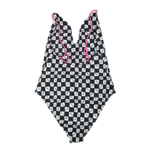 Chrome Hearts Dipped in Blue Matty Boy '99 Eyes Lust' One Piece Swimsuit
