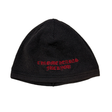 Chrome Hearts 'Red' Vintage Fuck You Black Skull Cap Beanie