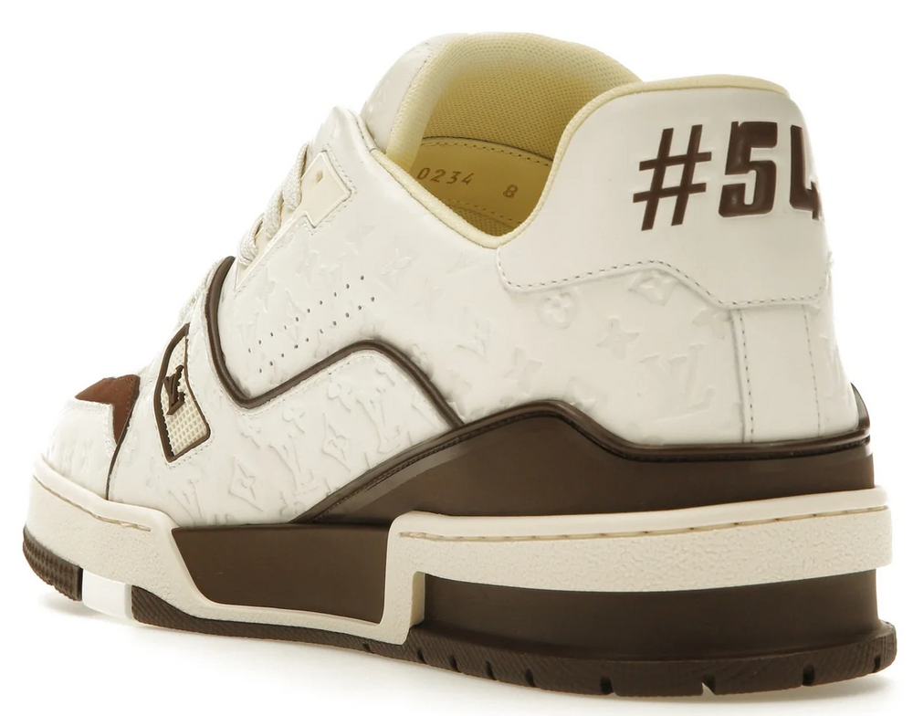 Louis Vuitton LV Trainer 'White Craggy' Monogram Sneakers
