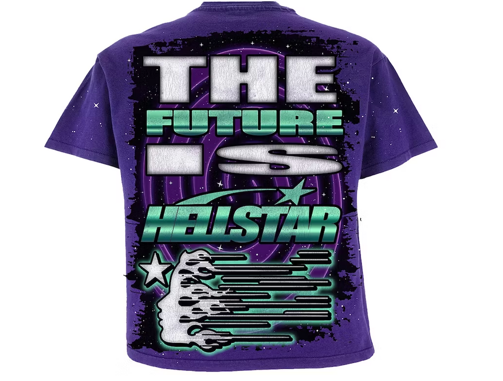 Hellstar 'Goggles' Purple Tee