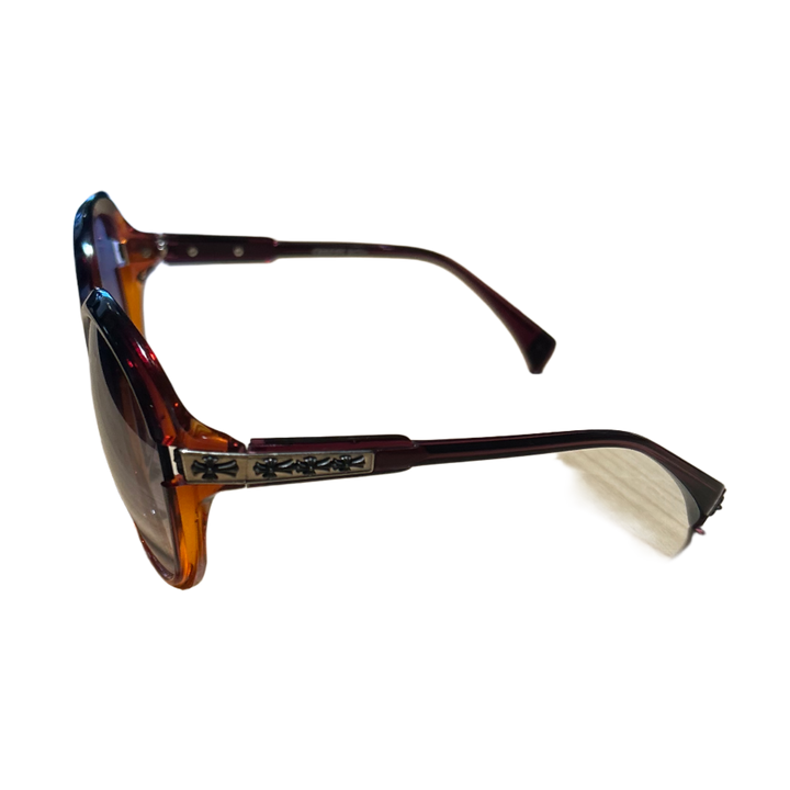 Chrome Hearts Cows Tear Amber Sunglasses