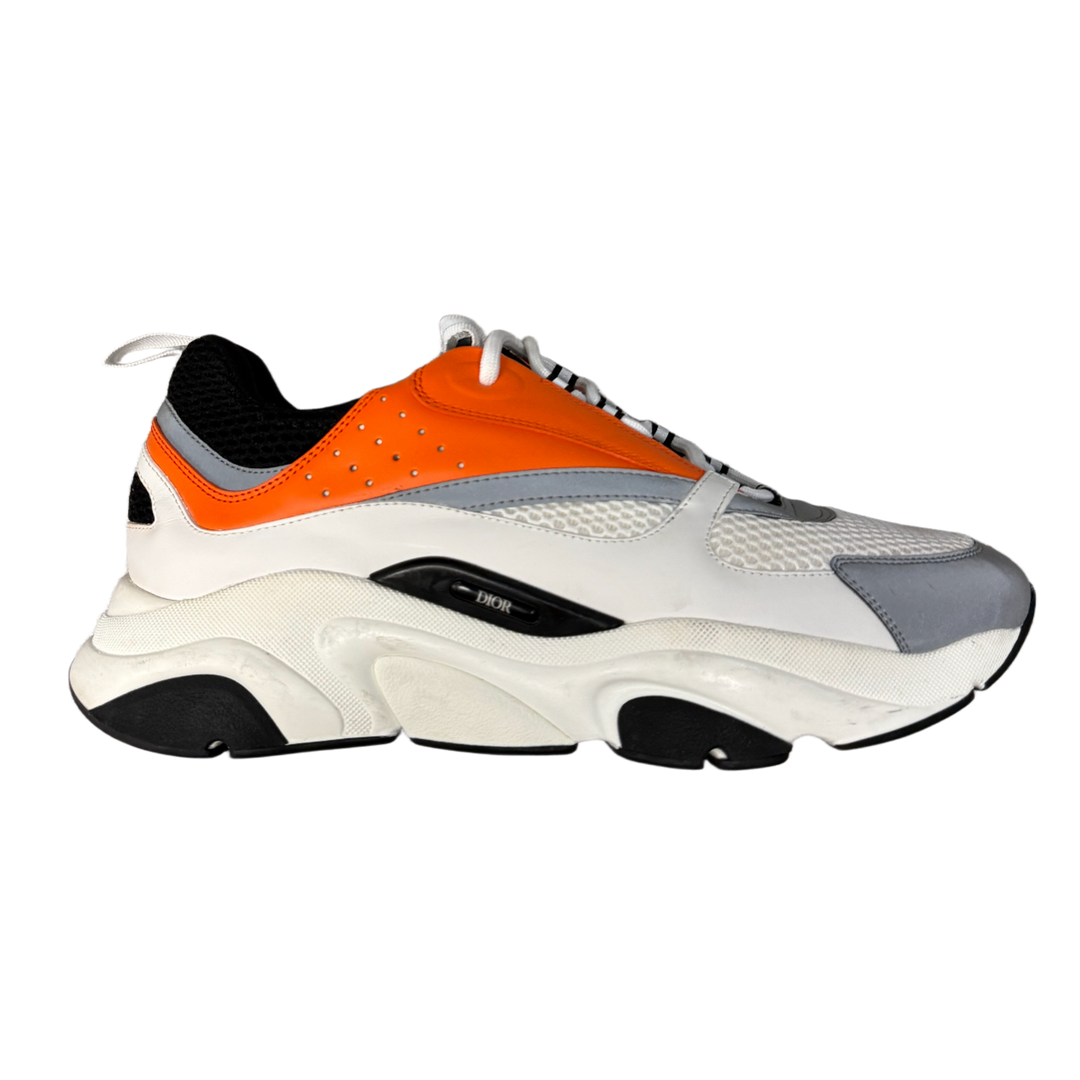 Dior 'B22' White/Orange Sneakers