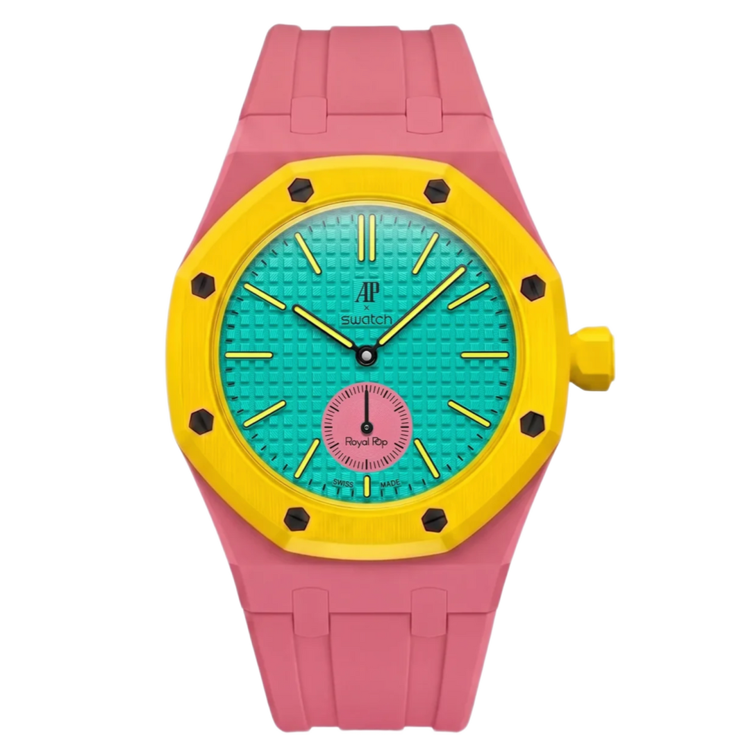 Swatch x Audemars Piguet AP Royal Pop Savonette 'OTG Roz'
