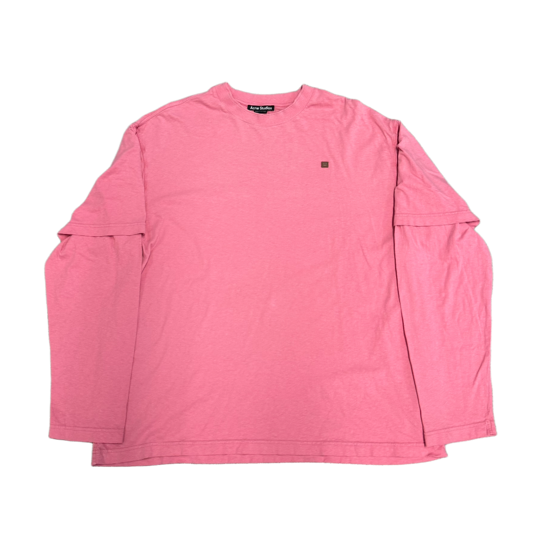 Acne Studios 'Pink' Double Layer LongSleeve Shirt