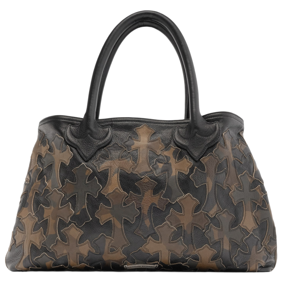 Chrome Hearts 'Camo Cross Patch' Tote Bag