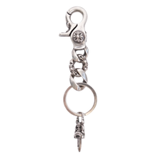 Chrome Hearts 'Fancy Link' Dagger Keychain