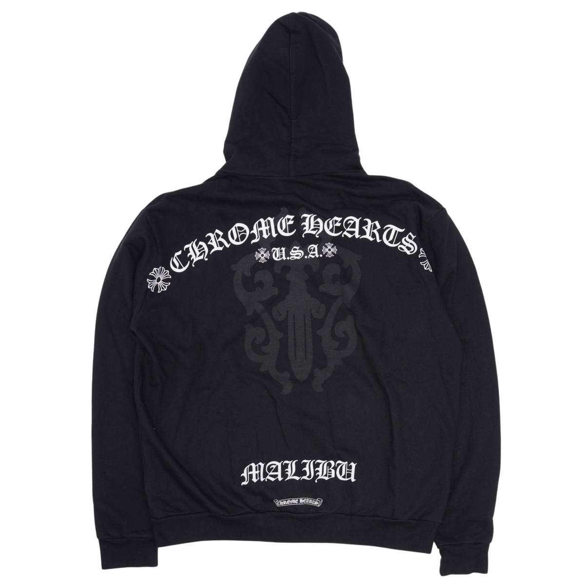 Chrome Hearts 'Malibu' Zip-Up Hoodie