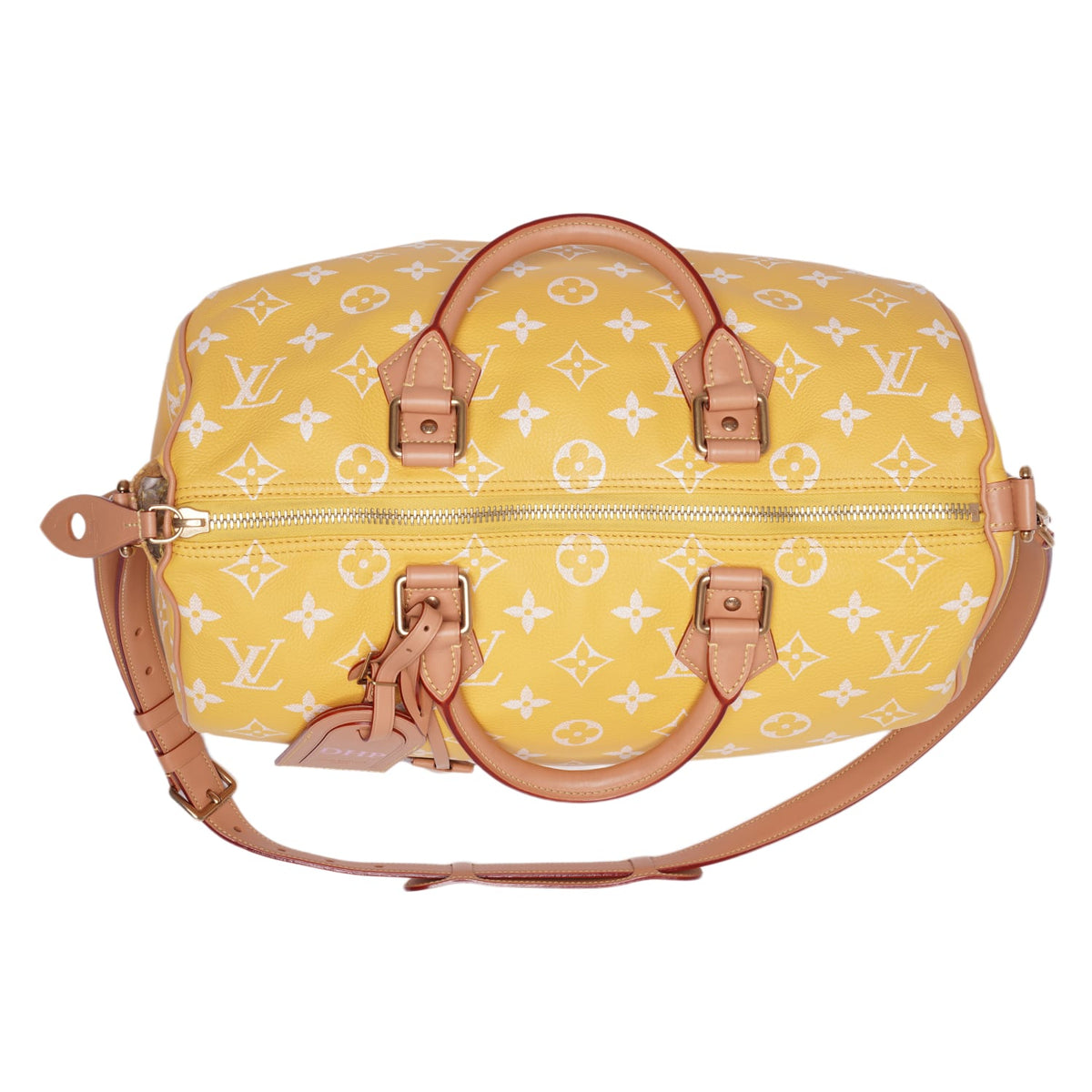 Louis Vuitton 'Jaune Mat' Speedy P9 Bandouliere 40