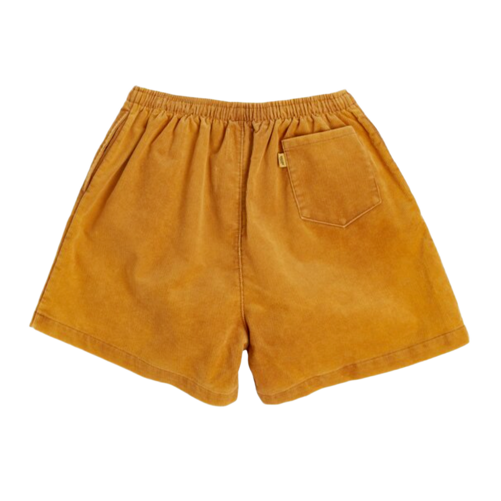 Gallery Dept. 'Vintage Corduroy' Pink Logo Brown Shorts