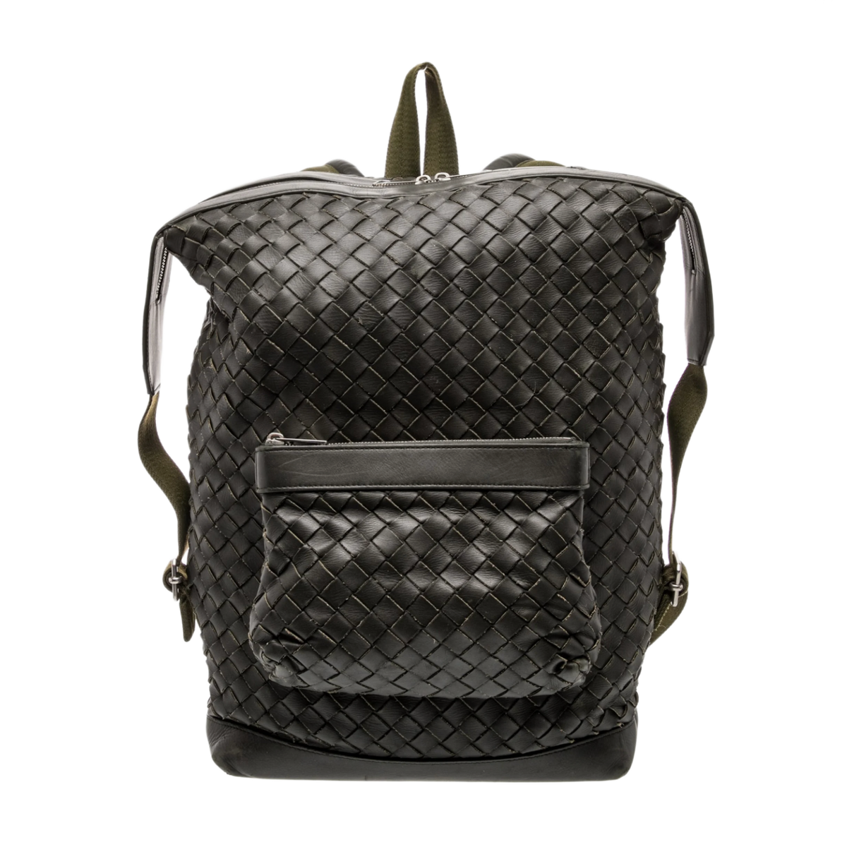 Bottega Veneta 'Olive' Intrecciato Backpack