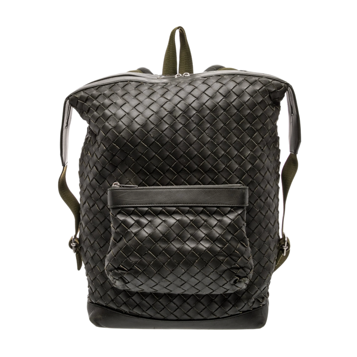 Bottega Veneta 'Olive' Intrecciato Backpack