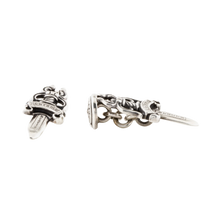 Chrome Hearts 'Dagger' Silver Cufflinks
