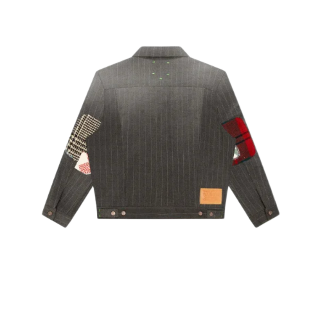 Better With Age 'Grey' Eastman Wool Trucker Jacket