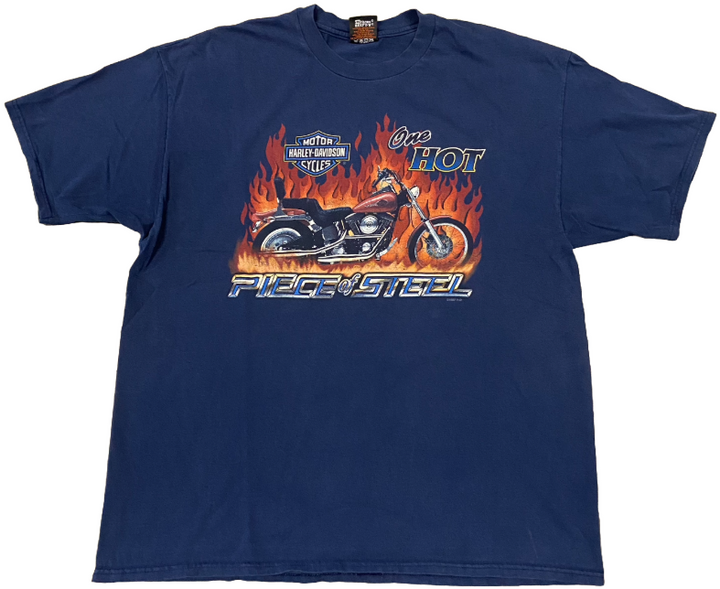 Harley Davidson 'One Hot Piece Of Steel' Vintage Tee