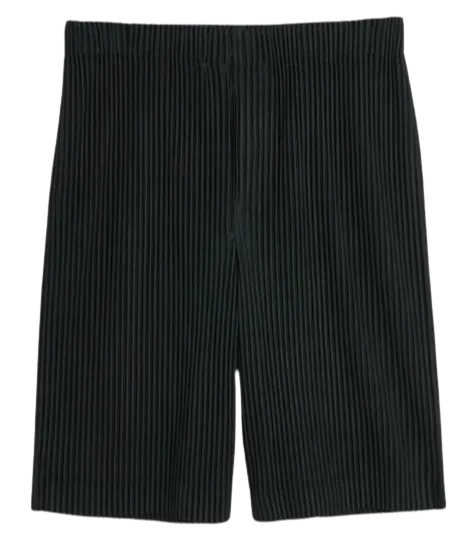 Homme Plissé Issey Miyake 'Black' Shorts