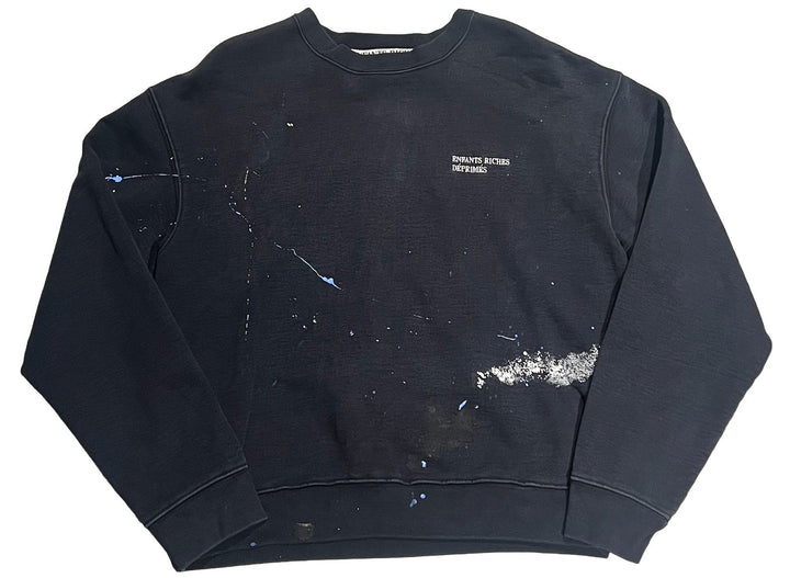 Enfants Riches Déprimés 'Paint Swatch' Black Crewneck