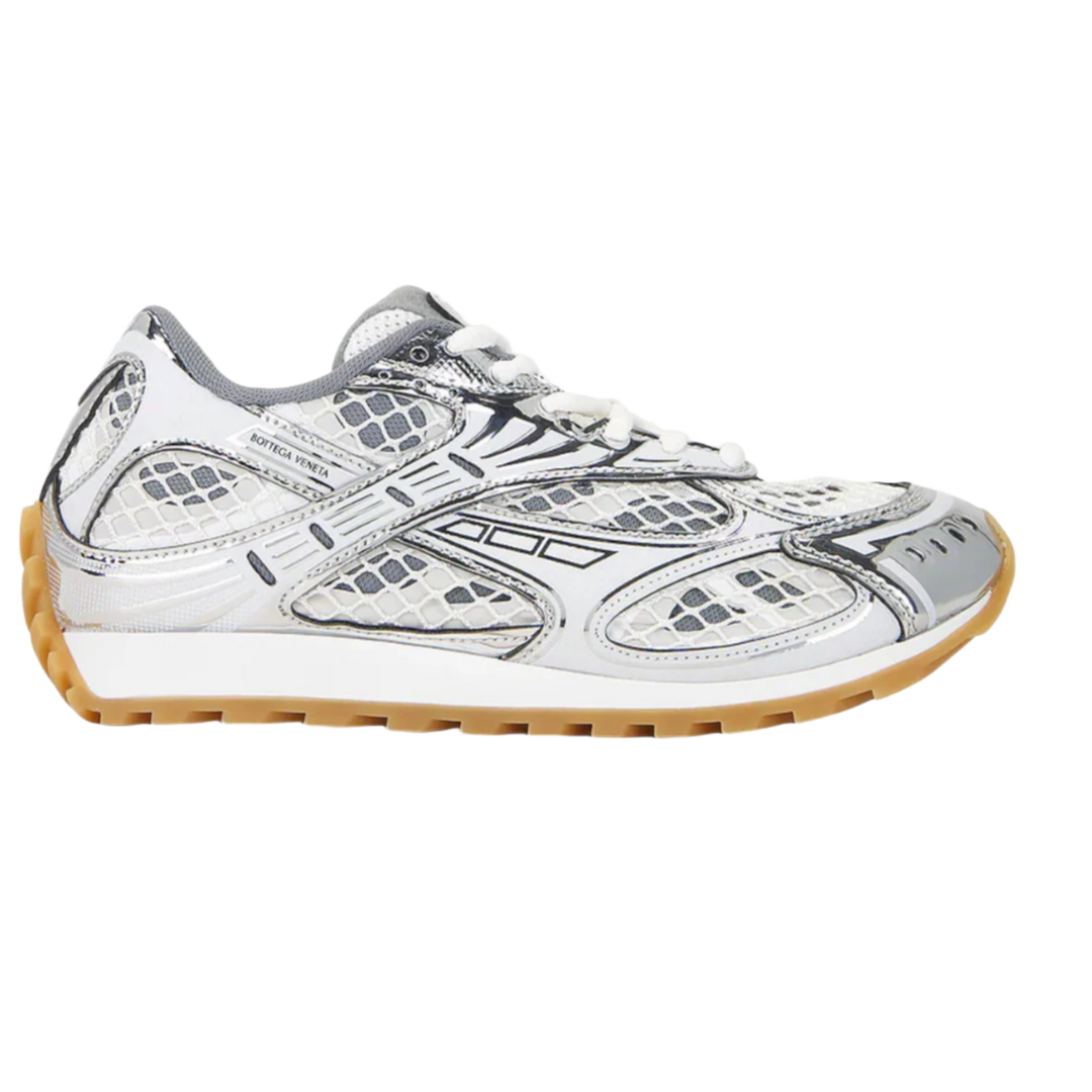Bottega Veneta Women's 'Silver White' Orbit Sneakers