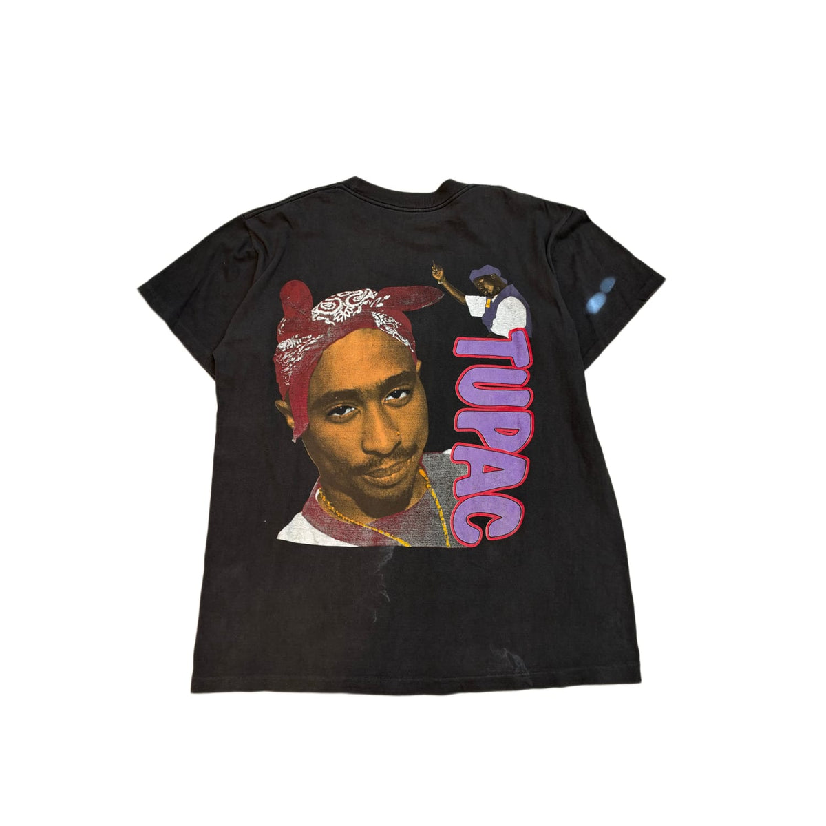 Tupac 'Me Against the World' Vintage Black Tee
