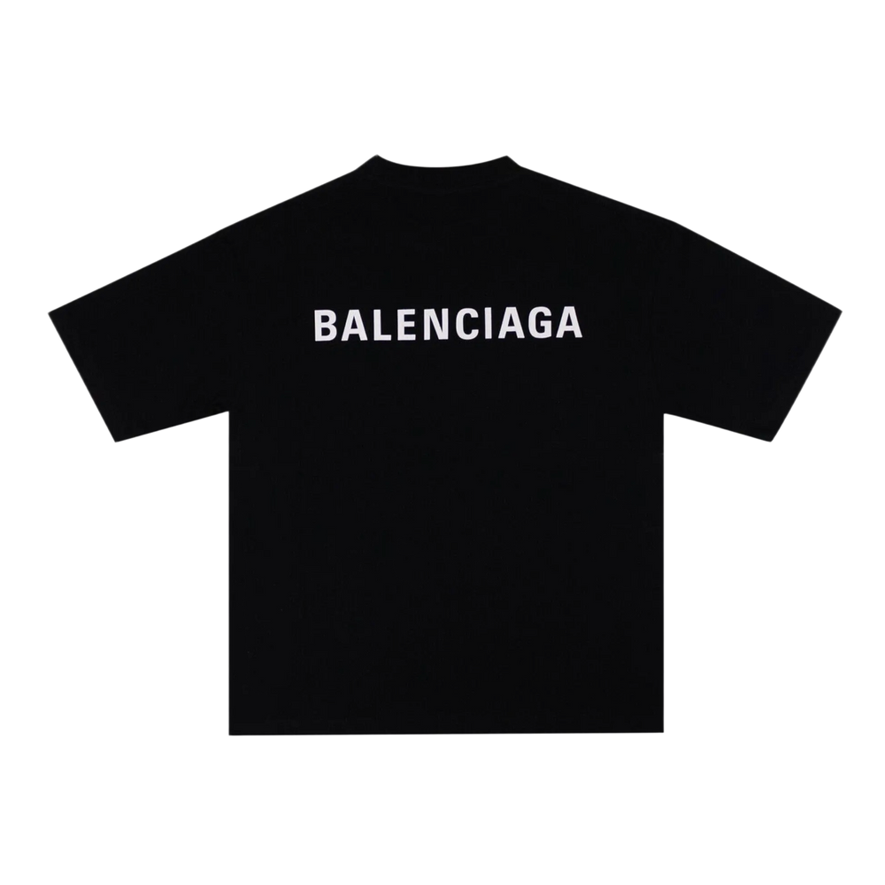 Balenciaga 'Logo Black' Tee