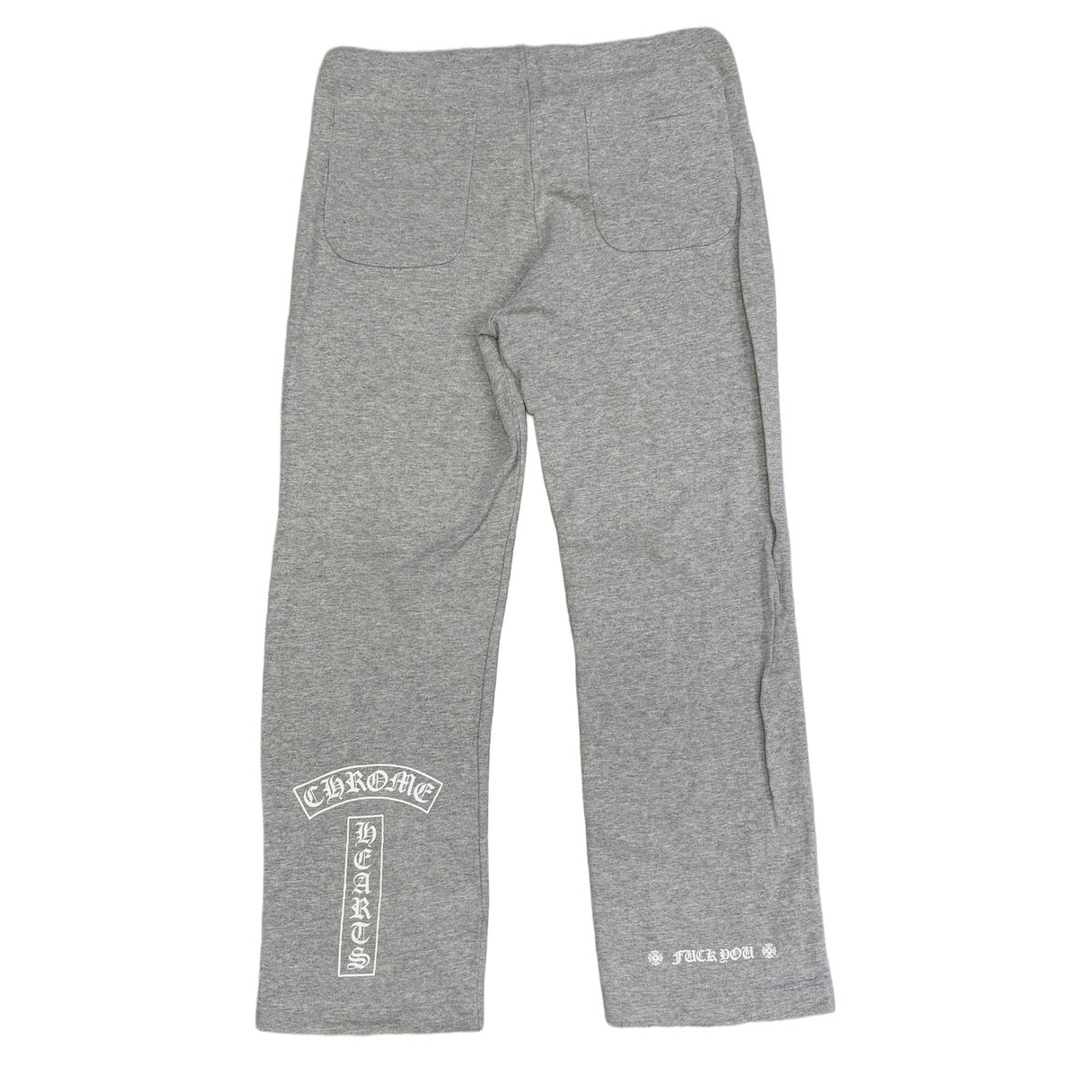 Chrome Hearts 'Grey' T-Bar Vintage Sweatpants
