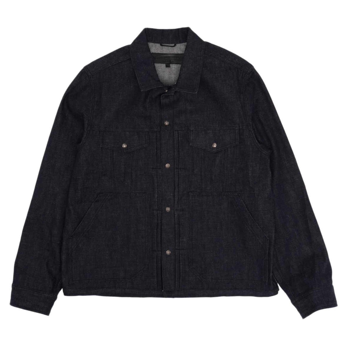 Chrome Hearts 'Indigo' KS Cut Selvedge Denim Jacket